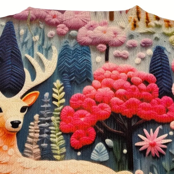 Deer sweater - Picture 2 of 8